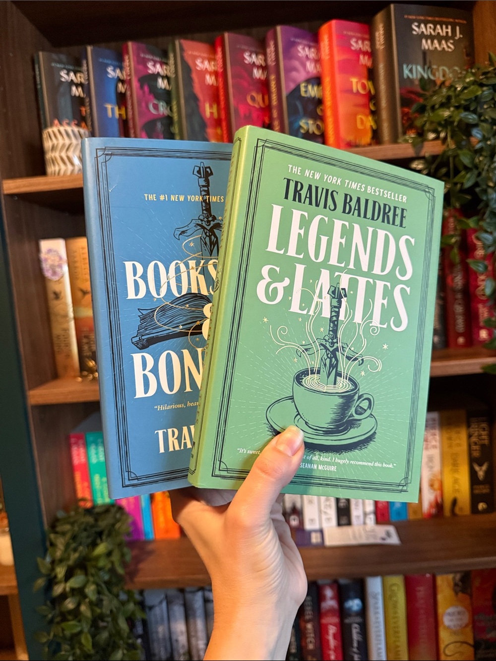 Deluxe Edition Legends & Lattes and Bookshops & Bonedust books by Travis Baldree